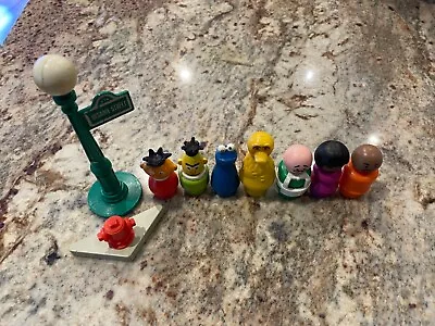 Vintage Fisher-Price Sesame Street Little People Figures Lot Of 9 • $39