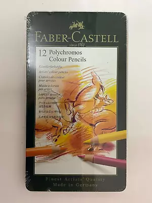 Faber-Castell F110012 Polychromos Colour Pencils - 12 Piece • £14.99