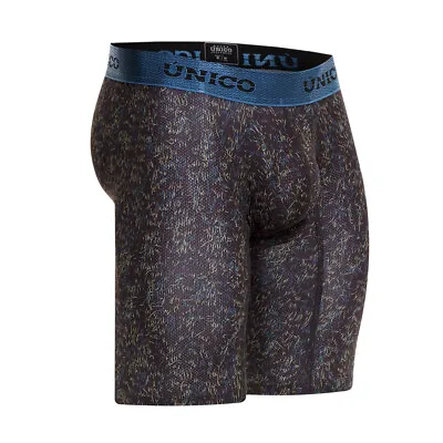 Unico Boxer Xtra Long Leg Suspensor Cup ATHLETIC FIBRILLA Microfiber Men's • £35