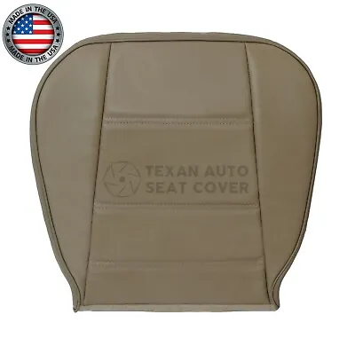 1999 - 2004 Ford Mustang V6 GT Driver Bottom Synthetic Leather Seat Cover Tan • $113.19