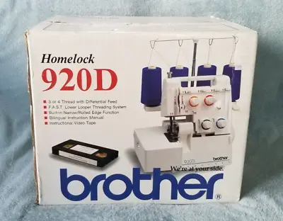 Brother Homelock Serger -model 920D - NEW In Box!!!@@ • $399