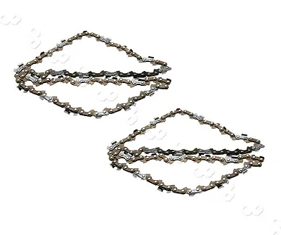 2X 3/8 Pitch 14  Steel Chainsaw 52 LINKS For McCULLOCH 7-38 738 338 435 436 • £10.66