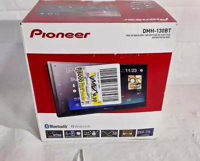 Pioneer DMH-130BT 2 DIN MP3 Digital Media Player 6.8 LCD Bluetooth Alexa WebLink • $140