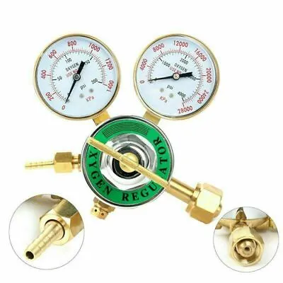 Welding Gas Oxygen Regulator Victor Type Solid Brass Torch Cutting CGA 540 • $27.88