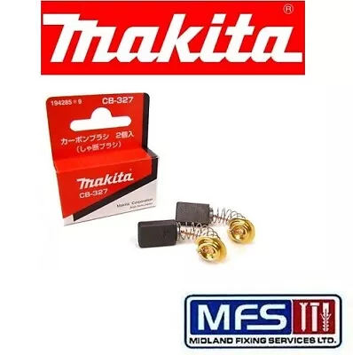 Genuine Makita CB327 Carbon Brushes HM0860C HM1100C HM1130 HR3000C HR4000C • £5.95