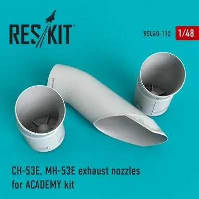 1/48 ResKit RSU48-0112 CH-53 MH-53E Exhaust Nozzles Upgrade Set • $20