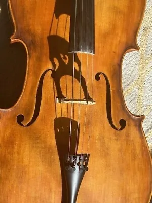 Vintage German Cello With Lion’s Head Scroll Including Hard Case And Bow • $3000