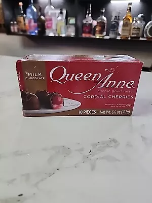 Queen Anne Milk Chocolate Cordial Cherries 6.6 Oz Box (10 Pieces) - New • $3.49