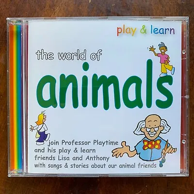 £5 • Buy World Of Animals CD Pre-School Children Nursery Rhymes Album