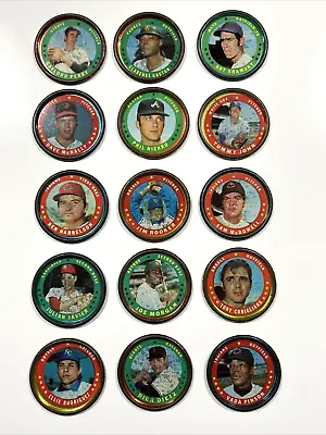 $1 • Buy 1971 Topps Baseball Coins Lot Of 15 - PERRY NIEKRO MORGAN - Vintage