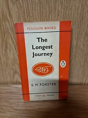 The Longest Journey By E.M. Forster 1960 Vintage Penguin Paperback (A2) • £5.49