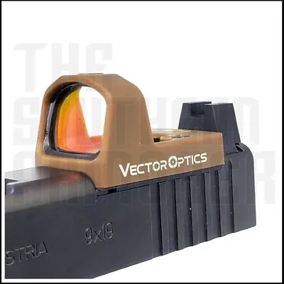 VECTOR OPTICS MICRO RED DOT SIGHT FOR GLOCK 48 MOS 43X MOS RMSc FOOTPRINT SHIELD • $89.99