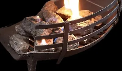 Fireplace Coal Saver Screen Fire Grate Accessory Prevents Falling Coal Logs 16  • £7.49