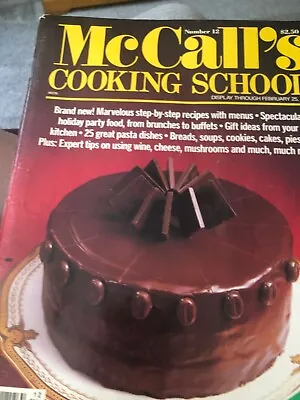 McCall's Cooking School No.12. Year 1985 • $21.99