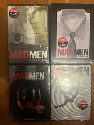 Mad Men Tv Series Dvd Seasons 1-4 Brand New /sealed Free Shipping !!! • $24.95