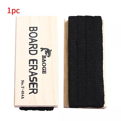 Chalkboard Duster Comfortable Grip Wool Felt Whiteboard Eraser School Supplies • $6.87