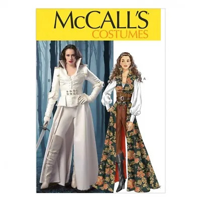 McCalls Ladies Sewing Pattern 6819 Fancy Dress Costumes (McCalls-6819-M) • £13.50