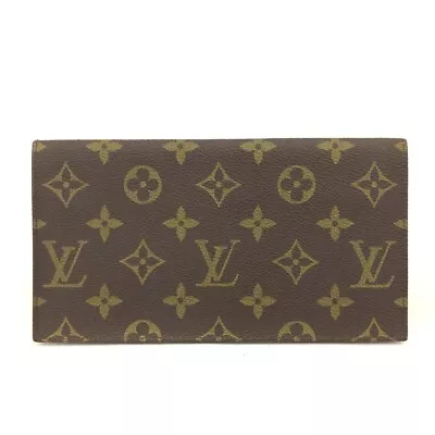 Vintage Louis Vuitton Monogram Bifold Long Wallet/2Y0223 • $1