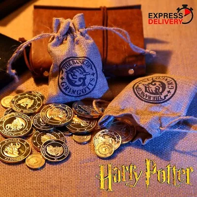 $26.98 • Buy Harry Potter Gringotts Bank Coins Wizarding World Hogwarts Collectible Cosplay