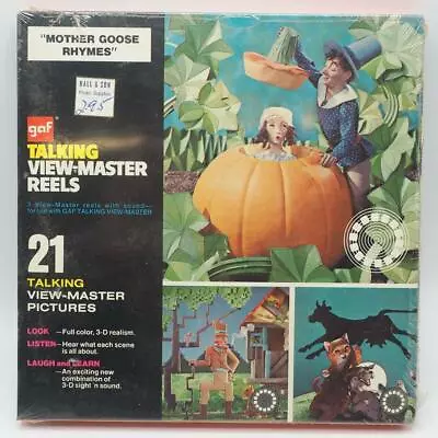 Vintage Talking View-Master Reels Mother Goose Rhymes Sealed • $24.49