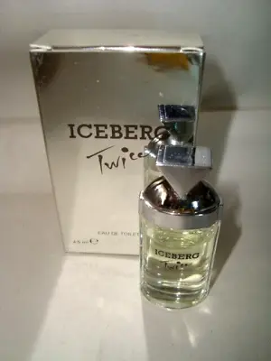 ICEBERG - TWICE FOR HER Miniature Eau De Toilette Perfume 4.5ml RARE Mini • £8.99