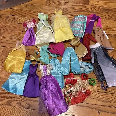 Disney Princess Clothes Lot- Elsa  Anna Tinkerbell Dresses Skirts • $19.99