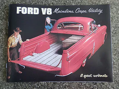 1954 Ford Mainline '' Aust ''   Brochure   • $40