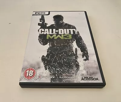 Call Of Duty Modern Warfare 3 (MW3) PC DVD-ROM Game - Boxed & Manual • £4.99