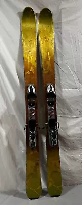 K2 Phat Luv 153cm Women's Powder Skis Marker 11.0 Adjustable Size Bindings • $159.95