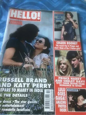 Hello #1146 Coleen Rooney Lulu Russell Brand Katy Perry Yoko Ono Larry Hagman • £9.99