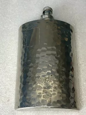 $24.95 • Buy Vintage German 12 Oz Hammered Metal Flask, Made In Germany 