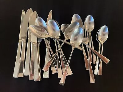 Mikasa Stainless Flatware LUCIA Pattern. 22 Pieces. • $19.99