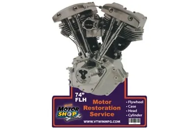 $29.99 • Buy V-Twin Harley Shovelhead Engine Tin Sign Plaque Shovel Head Motor Metal 48-0044