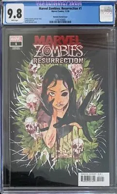 Marvel Zombies Resurrection #1 Cgc 9.8 Peach Momoko Variant Cover 1:50 2020 • $149.95