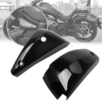 $55.88 • Buy Gloss Black ABS Battery Side Cover Fairing For Yamaha V-Star 1300 XVS1300 07-17 