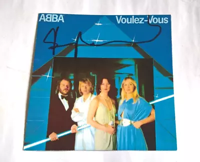 Benny Andersson Signed Abba Voulez-Vous CD Album Cover • £220