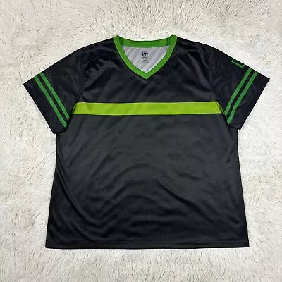 7-Eleven Apparel 7-11 Women’s 3X Employee Uniform Jersey Shirt Gray Green • $22.49