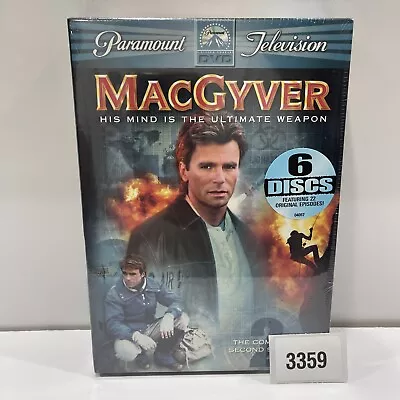 MacGyver: The Complete Second Season 2 DVD Brand New Sealed • $9