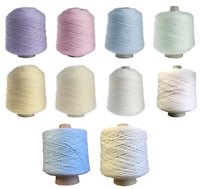 £12.25 • Buy James Brett 500g Baby 4 Ply Pastel Cone Acrylic Hand Or Machine Knitting Wool