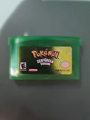 Pokemon Leaf Green (Nintendo Game Boy Advance GBA)  Tested Working • $85