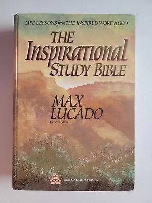 The Inspirational Study Bible NEW KING JAMES VERSION Max Lucado • $15.99