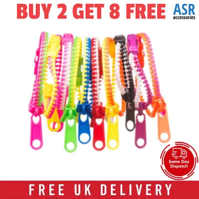 £1.95 • Buy Sensory Fidget Zipper Bracelet Zip Stim Toys Stress Anxiety Relief Autism ADHD
