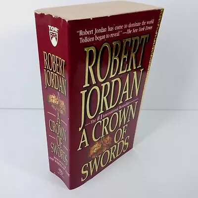 A Crown Of Swords (1997 US Pb Ed.) Robert Jordan - The Wheel Of Time • $28.98