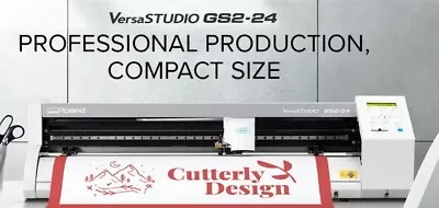 Roland VERSA STUDIO GS2-24 Vinyl Cutter -NEW IN BOX GS-24 NEW MODEL • $1699