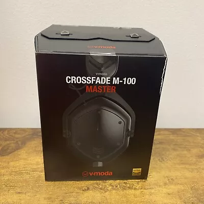 $209.99 • Buy V-MODA Crossfade M-100 Master Over-ear Headphones - Matte Black P1