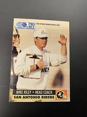 1991 Pro Set WLAF Inserts #30 Mike Riley CO  • $0.99