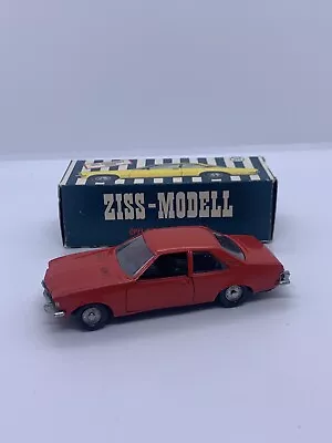 Ziss Modell Opel Commodore Coupe Red Made In Western Germany 1/43 Scale. • $145