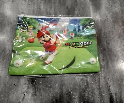 Mario Golf Super Rush Exclusive Limited Pouch Nintendo Switch & Lite NEW SEALED • $11.99