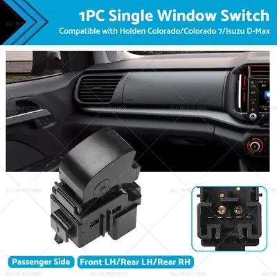 Single Power Window Control Switch Suitable For Holden Colorado RG Isuzu D-Max • $17.19