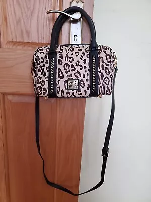 BIBA Leopard Pattern Hair On Leather Bowling Bag  • £38